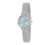 Marea Reloj Mujer B41403/5 - Acero Inoxidable, Correa Malla Milanesa, Dial Turquesa, 25 mm, 3 ATM