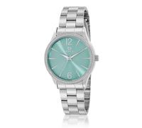 Marea Reloj Mujer B41413/3 de Acero Plateado - 36 mm, Esfera Verde, 5 ATM, Analógico
