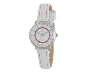 Marea Reloj Niña B41363/1 - Acero 28mm Cuarzo Piel Blanca Rosa 3ATM Pulsera Plata
