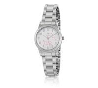 MAREA Reloj Niña Comunión B41401/1 - Caja de Metal, Brazalete de Acero, Esfera con Dibujo de Perro, Set con Auriculares Bluetooth