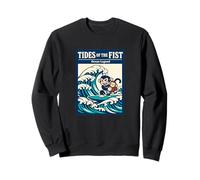 Mareas del Puño Ocean Legend Surfing Monkey Wave Sudadera