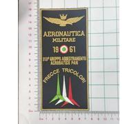 Marel Patch Aeronáutica Militar 1961-313 - Grupo de adiestramiento abstracto, parche termoadhesivo, bordado, 16 x 7,5 cm, réplica - 1264