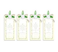 Mareli - Kit de 4 marcapáginas para indicar el lugar, copa de yeso para primera comunión, 1 unidad