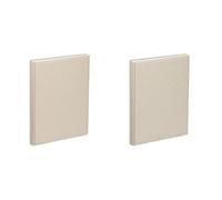 Mareli Photo Avec pochettes Álbum de Fotos de Recuerdos, Plástico Papel, Crudo, 200 Foto 13x18 (Paquete de 2)