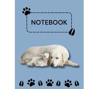 Maremma Sheepdog & Baby Goat Notebook | Cute Animal Journal for Kids, Teens & Young Adults | 120 Lined Pages | 8.5” x 11” Format