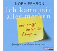 Maren Kroymann - Ich kann mir alles merken-nur nicht mehr so lang