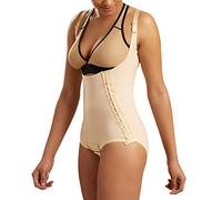 MARENA SFBHA - Faja de compresión postquirúrgica para recuperación, espalda alta, XL, beige
