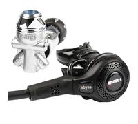 Mares Abyss 22 Navy II - Regulador, Color Negro, Talla INT