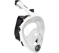 Mares Aquazone Full Face Mask - Máscara Integral de Snorkel para Adultos, Falda de Silicona, Tubo Plegable, 3 Tallas