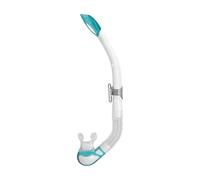 Mares Bay - Tubo de Buceo Adulto con válvula de Purga rápida, Boquilla de Silicona y Clip Deslizante, Ideal para Snorkel