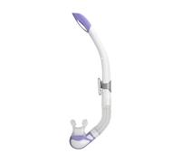 Mares Bay - Tubo de Buceo Adulto con válvula de Purga rápida, Boquilla de Silicona y Clip Deslizante, Ideal para Snorkel