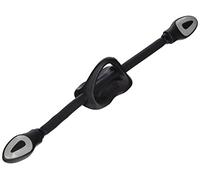 Mares Bungee Fin Strap (Pair) - Tira de Aleta, Color Negro, Talla XS-S