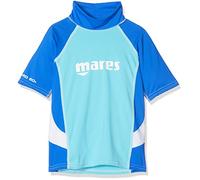 Mares Camiseta de Manga Corta para niño, Niños, Camiseta de Manga Corta., 412506, Azul, Large