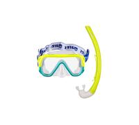 Mares Aquazone Combo Keewee Jr, Combo de Máscara y Tubo de Snorkel para Niños, Lime/Agua