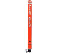 Mares Diver Marker Buoy - All In One, Boya de Marcador de Superficie, 160cm de Longitud