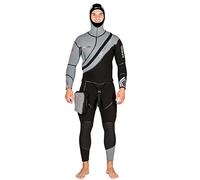 Mares Flexa Z-Therm Traje De Buceo, Hombre, Negro/Gris, S4