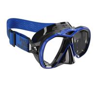 Mares Force X Lite Máscara de Submarinismo (bucear) Negro, Mono Silicona (Nero/Blu)