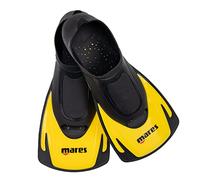 Aletas Mares Aquazone Hermes, Aletas de Snorkel Adulto, Unisex, Amarillo, 36