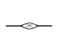 Mares Mask Strap Liquidskin - Correa para gafas unisex, color negro, talla BX