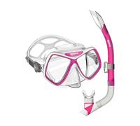 Mares Aquazone Ridley Snorkeling Set Blanco,Rosa