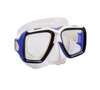Mares Rover - Gafas de Buceo Unisex, Color Azul/Transparente, Talla Bx
