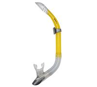 Mares Sailor - Tubo de Buceo Adulto Semi-seco con Boquilla de Silicona y válvula de Purga, Sistema antisalpicaduras