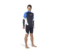 Mares Trilastic - Parte Superior de Manga Larga para Hombre, Hombre, Trilastic, Black/Blue/White, Extra-Large