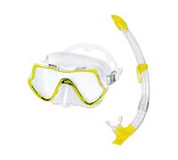 Mares Vento SF - Set de Buceo, Color Amarillo, Talla Adulto