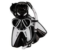 Mares Aquazone Set X One Marea Snorkeling Set Blanco,Negro S-M