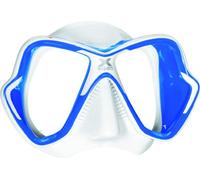 Mares X-Vision LiquidSkin - Máscara de buceo, weiß/blau/weiß