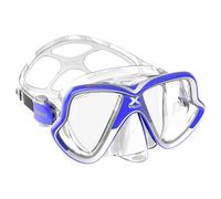 Mares X-vision Mid 2.0 Diving Mask Transparente,Azul Hombre,Mujer