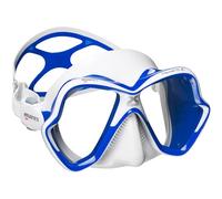 Mares X-Vision Ultra LS - Gafas de Buceo Unisex, Color Azul Claro/Blanco, Talla Bx Regular