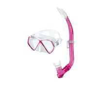 Mares Zephir Junior - Juego de gafas de buceo y esnórquel para niños (rosa)