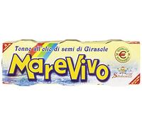 Marevivo - Sardanitos, Atún con Aceite de Girasol - 8 piezas de 240 g [1920 g]