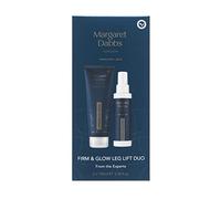 Margaret Dabbs Firm & Glow Fabulous Legs Duo Set, Serum & Spray | Firming Leg Serum 200ml for Water Retention Relief and Refining Glow Leg Spray 100ml, V-Tonic Complex