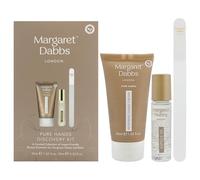Margaret Dabbs Pure Hands Discovery Gift Set with 45ml Repairing Hand Cream, 10ml Cuticle Oil and Small Crystal Nail File