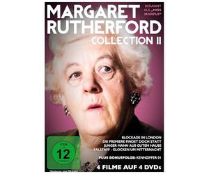 Margaret Rutherford Collection, Vol. 2 / 4 Filme + Bonusfolge mit der legendären „Miss Marple“-Darstellerin in einer Box [DVD]