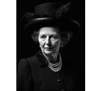 Margaret Thatcher 3 | Póster | Arte de pared | Decoración del hogar |