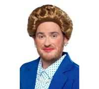 Margaret Thatcher Peluca Hierro Mujer GB Prime Ministro 80s Peluca para Disfraz