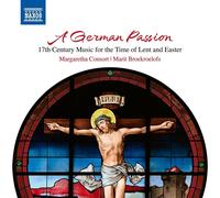 Margaretha Cons A German Passion: 17th Century Music for (CD) (Importación USA)