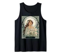 Margarita Art Nouveau clásica Camiseta sin Mangas