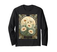 Margarita Decorativa Art Nouveau Botanical Manga Larga