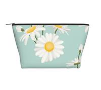 Margarita Exuberante Flor Floral, Bolsa de artículos de tocador Bolsa de Maquillaje Bolsa de cosméticos Bolsa de artículos de tocador de Viaje portátil
