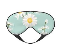 Margarita Exuberante Flor Floral, Cubreojos completos Antifaz bloqueador de luz Antifaz para dormir Antifaz suave con los ojos vendados Noche