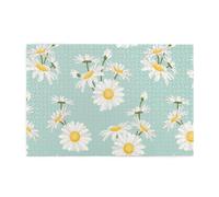 Margarita exuberante Flor Floral, Rompecabezas de 1000 Piezas, Rompecabezas de Madera para Toda la Familia, decoración de Pared para Adultos y Adolescentes.
