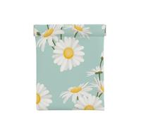 Margarita Exuberante Flor Floral, Squeeze Top Wallet Bolsa de Almacenamiento para Mujer Monedero pequeño Bolsa de Cambio