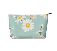 Margarita Flor Exuberante,Neceser de Pana, Neceser de Maquillaje portátil, Neceser de Viaje