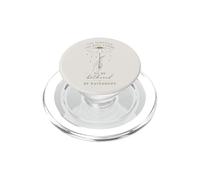 Margarita Flor Motivación Resiliencia Naturaleza Cita Gotas De Lluvia PopSockets PopGrip para MagSafe