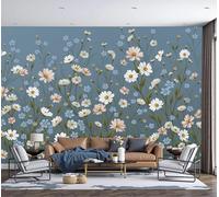 Margarita Flores Frescas 300X210Cm Papel Pintado 3D Decoración Mural De La Sala De Estar Dormitorio 3D Wallpaper Sala De Estar La Pared Para Dormitorio Mural
