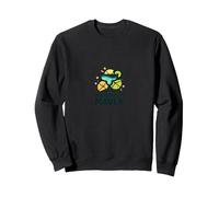 Margarita Maven: Logotipo de cóctel Vibrante para entusiastas del Bar Sudadera, Unisex para Adultos, Negro, S
